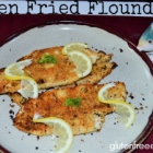 Gluten Free Oven Fried Flounder