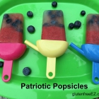 Gluten Free Patriotic Popsicles